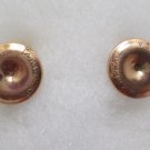 Antique Mens Shirt Buttons 14K Gold Plated