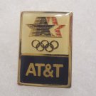 1984 Los Angeles Summer Olympics Collector Pin USA  A T & T