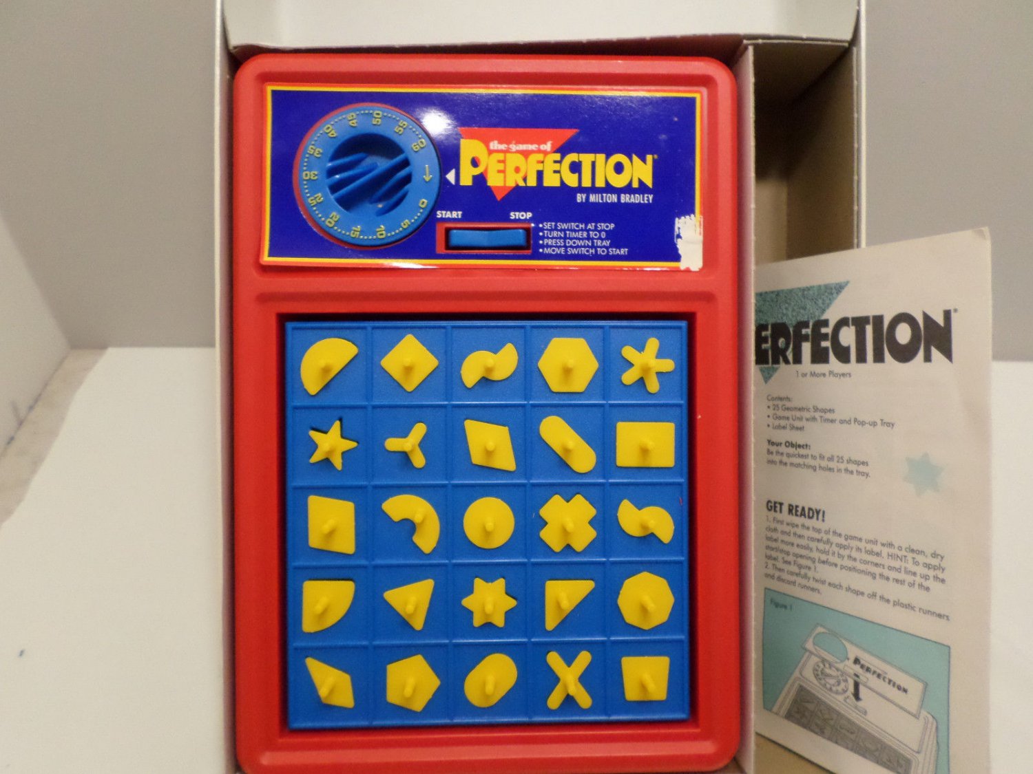 The Game Of Perfection By Milton Bradley 1990 No Batteries Needed