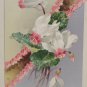 Easter Postcard Floral Design John Winsch Embossed Posted Divided