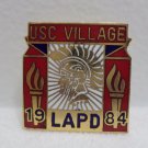 1984 Los Angeles Olympics Collector Pin Los Angeles Police Dept. USC Village