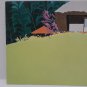Japanese Art Postcard Signed by Artist Japan Unposted Divided