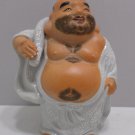 Chinese Laughing Buddha Fine Porcelain/Pottery Stamped