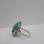 Turquoise Ring Old Pawn Sterling Silver Size 5