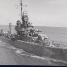 USS Laffy DD 459 Battleship Real Photo Postcard Official U.S. Navy NEW