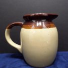 Brown Pottery Small Pitcher or Creamer