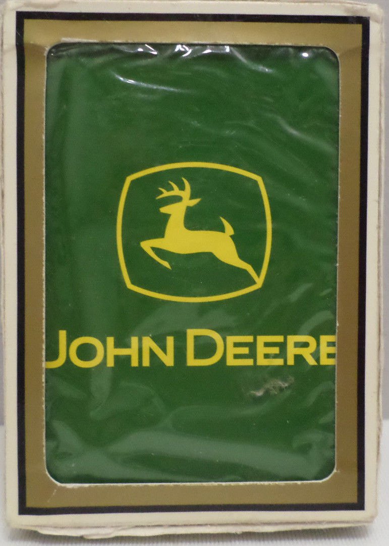 Poker Playing Cards John Deere by Gemaco Made in U.S.A. Trademark Quality