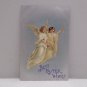 Easter Postcard Angels Posted Divided