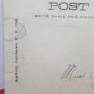 Antique Easter Postcard Angel Glossy Posted Undivided