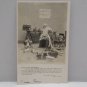 Antique Christmas Postcard Real Photo Santa Claus Black and White Glossy