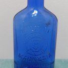 Antique Bottle Phillips Milk of Magnesia Cobalt Blue Glass Pat. Aug 21, 1906