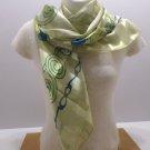 Womens Scarf Wrap Polyester Multi Colored made in Korea