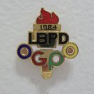 1984 Los Angeles Olympics Collector Pin Long Beach Police Department