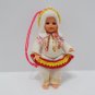 Vintage Miniature Plastic Doll for Parts or Repair