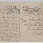Antique Patriotic Postcard Embossed Posted Embossed
