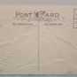 Antique Easter Postcard Rabbits Egg Embossed Unposted Divided