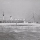 U.S.S. Bountiful AH 9 Military Ship Real Photo Postcard Official U.S. Navy NEW
