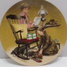 1982 Collector Plate Father's Day by Don Spaulding #14549A Edwin Knowles