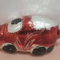 Christmas Tree Ornament Blown Glass Red Car Made in Japan