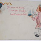 Antique Postcard Sweet Maid so Dear Rapheal Tuck and Sons Posted Undivided