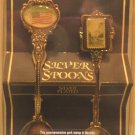 Souvenir Spoon Set Silver Plated Yosemite and Washington DC NIP