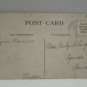 Antique Easter Postcard Rabbit Eggs Flowers Posted Divided