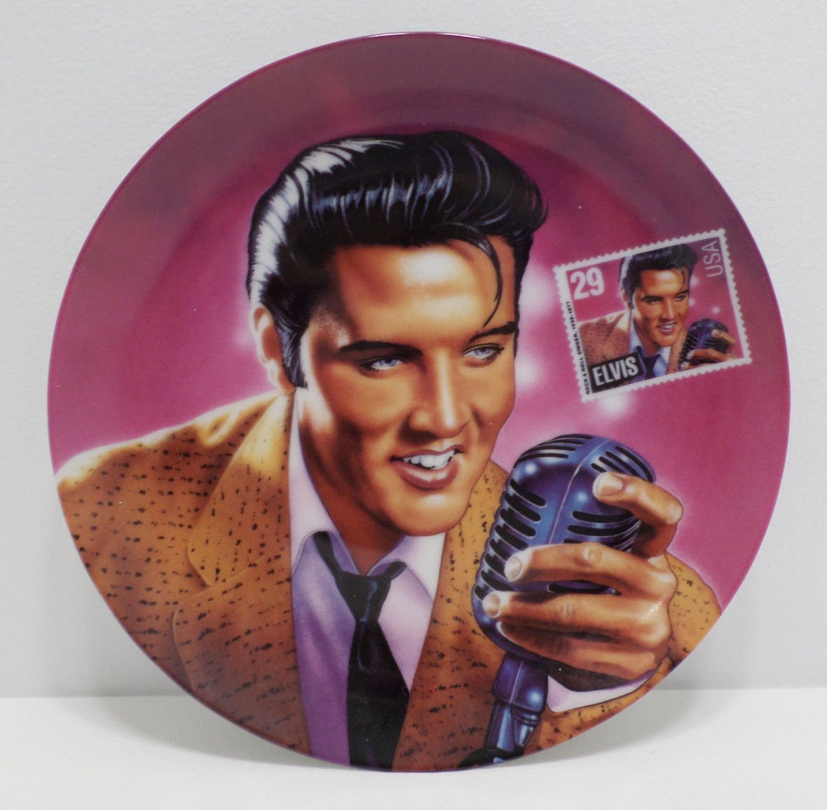 Collector Plate Elvis Presley The Rock and Roll Legend Bradford Exchange