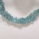 Rope Necklace Rough Cut Polished Gemstone Beads