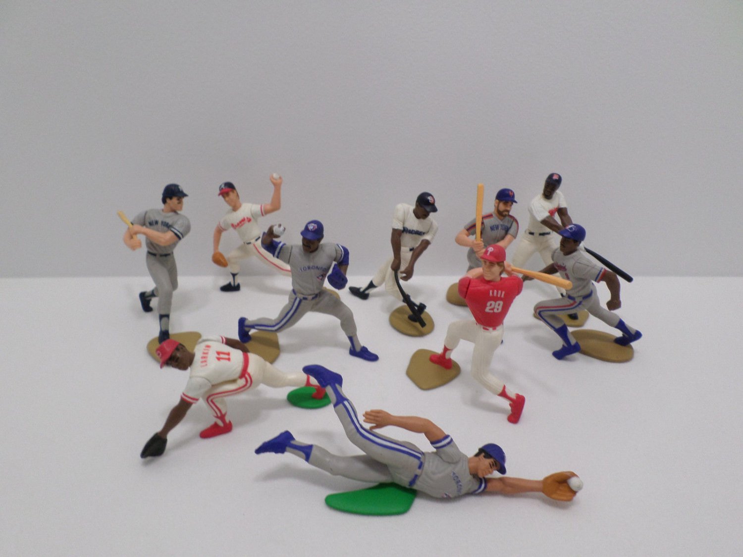 Action Figures MLB Baseball Players 1992-93 Collectibles Lot of 10