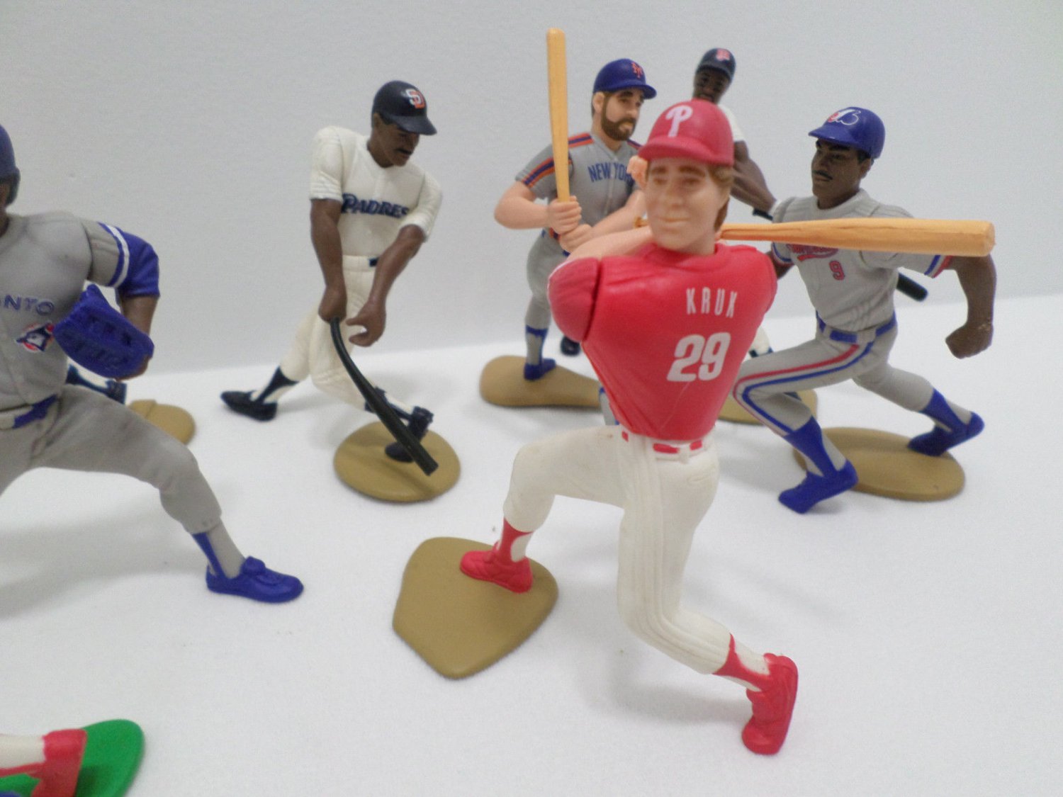 small baseball figures