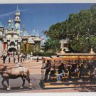 Disneyland Postcard Sleeping Beauty in a Horse Drawn Car Unposted Unused USA