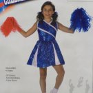 Halloween Costume Sassy Cheerleader girls Size Large 12-14 by Forum Novelties