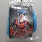 Halloween Costume Blue Braid Wig Accessory Adult by Walmart