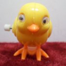 Vintage Wind Up Toy Baby Chick Yellow Plastic by Tomy Macao