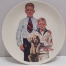 1982 Collector Plate Sunday's Best by Norman Rockwell #6161 Made in Japan
