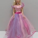 Barbie Doll evening Gown pink and purple