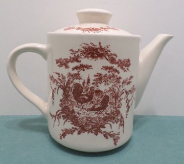 Classic Ceramics Tea Pot California Pantry Pattern