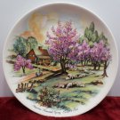 Collector Plate Currier & Ives American Homestead Spring