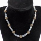 Necklaces made of shells two strands made in Hawaii 16" long