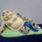 Buddha Figurine Chinese Oriental Artist Stamp on Bottom