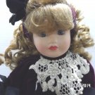 Porcelain Doll by the Brass Key Company  Blonde Curly Hair