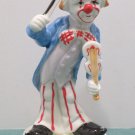 Porcelain Clown Figurine Artist and Number Stamped on the Bottom by Homco