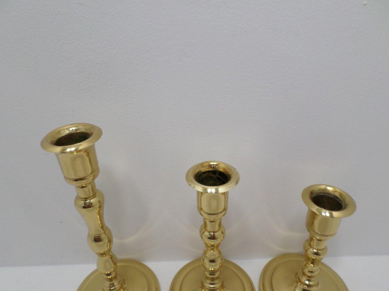 Vintage Candlestick Holders Brass made in India
