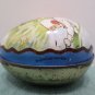 Vintage Tin Litho Easter Egg Candy Container Designed by Ian Logan Switzerland