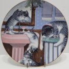 Collector Plate Mischief Makers Country Kitties Series Hamilton