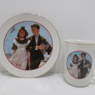 Collector Plate and Mug Special Edition Young Love Series by Norman Rockwell