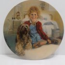 Collector Plate Annie and Sandy by William Chambers 1982e Annie Series