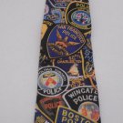 Men's Tie Police Patches from Squad Fitters 1995 by Ralph Marline
