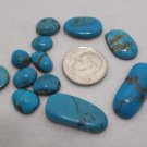 Natural Turquoise Cabochons 40.0 ct Mined in Arizona