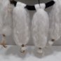 Dream Catcher 3-D Wolf and Eagle with Beads and Feathers 16" Diameter